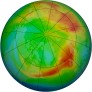 Arctic Ozone 1991-01-04